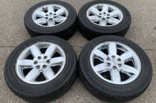 Photo 20 chevrolet suburban wheels rims tires set of 4 $1,199