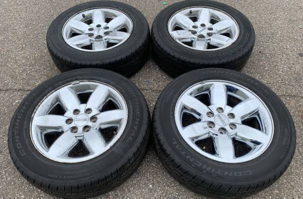 Photo 20 chevy suburban wheels rims tires set of 4 $1,199