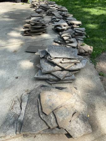 Photo 3 Tons of Flagstone Rock Pavers for Sale $700