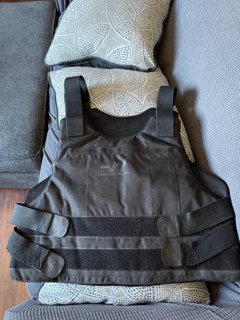 Photo Armour Wear Level 3A- Bulletproof Vest-Plate Carrier-Black $300