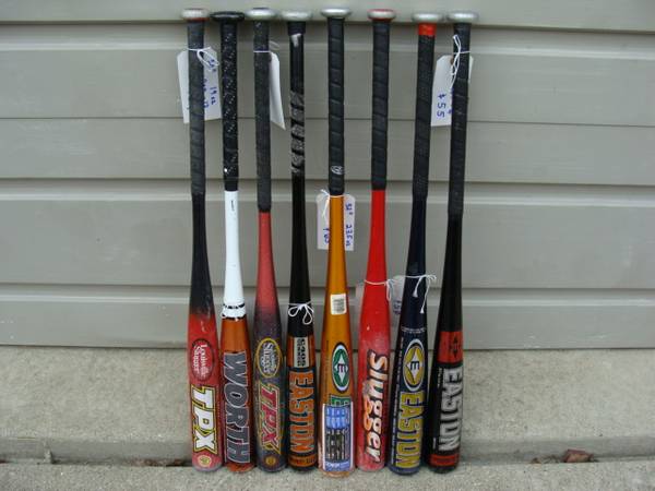 Photo Bats BaseBall Aluminum 32 inch for teenager  adult 8 different kinds $20