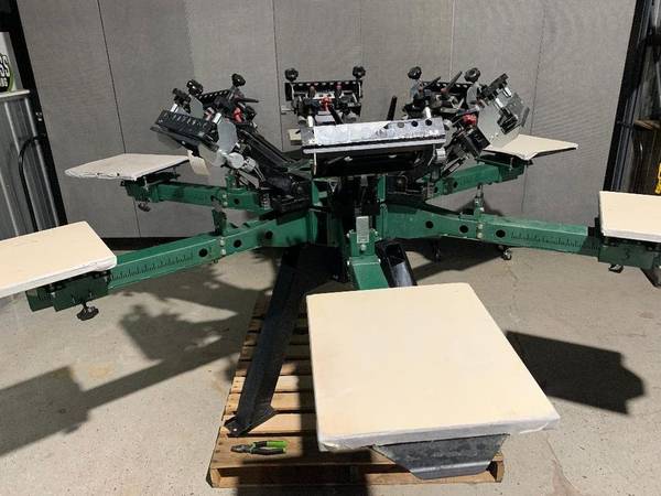 Photo DETROIT -Used screen printing press conveyor flash dryer exposure unit $250