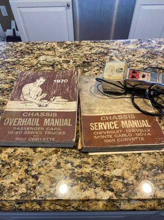 Photo Dwell meter and service manuals $10