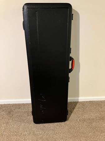 Photo Fender ABS Molded Jazz Bass Case, Black 2016 $30