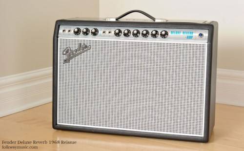 Photo Fender Deluxe Reverb Amp - 68 Reissue $800
