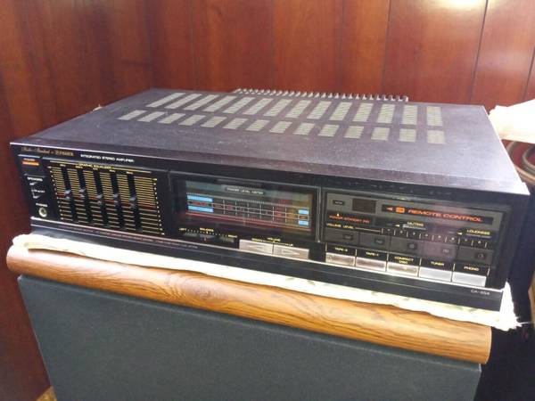 Photo Fisher Integrated Amp CA-854 Retro Audiow Fisher Stereo Tuner FM-854 $88