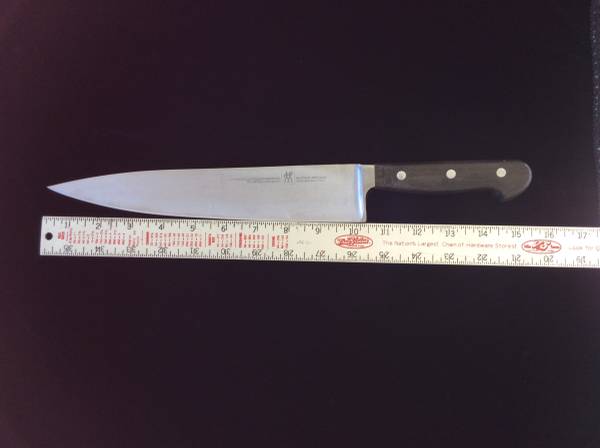J. A. Henckels 10 blade chefs knife $30