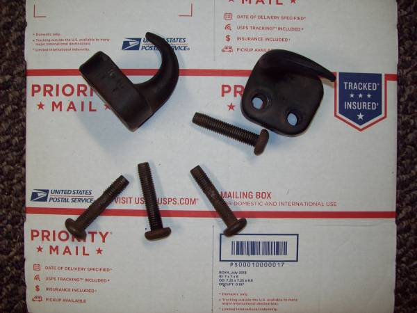 Photo Jeep Wrangler TJ 97-06 Factory Front Tow Hooks with Bolts $45