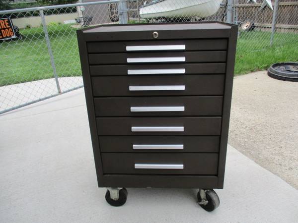 Photo KENNEDY  378 (8) Drawer Roller Tool Box Machinist Toolbox Chest $597