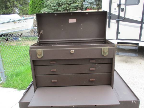 Photo KENNEDY  620 (3) Drawer Machinist Tool Box, Toolbox Chest $160