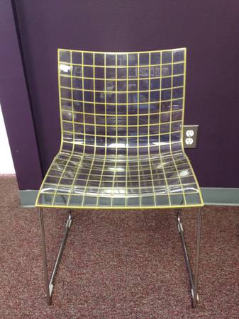 Photo Knoll Mid-Century Marco Maran X3 SideDining Chair, polycarbonate Gold $379