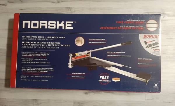 Photo Norske Tools 13 inch Laminate Flooring  Siding Cutter  Bonus Kit $150