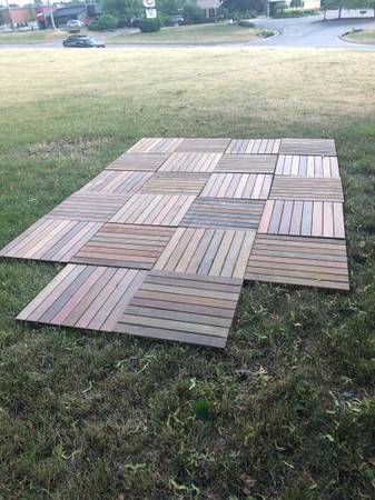 Teak wood panels $1,200