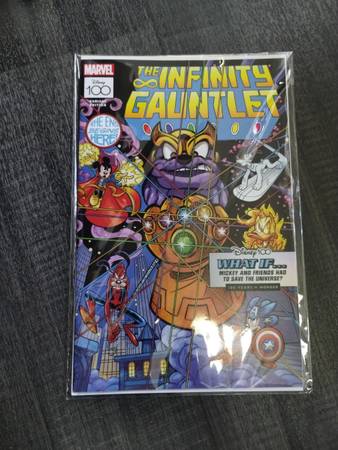 Photo Variant edition comic fantastic four and marvel infinity gauntlet 2 co $30