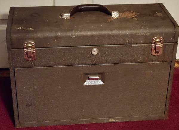 Photo Vintage Kennedy 7-drawer Machinists tool box $50