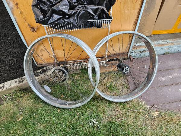 Photo Wheels, Fat Tire, Regular, Front and rear $25