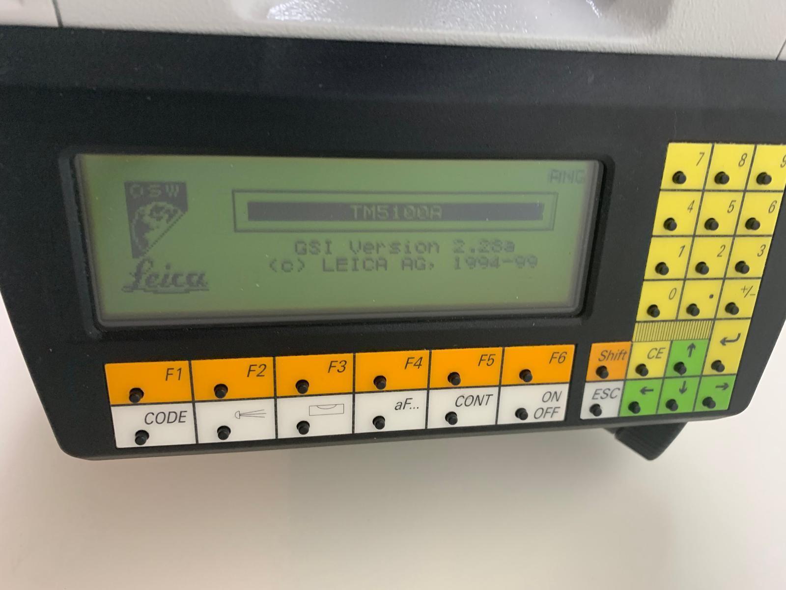 Leica TM5100a TM6100a TDA5005 Autocollimation Industrial theodolite