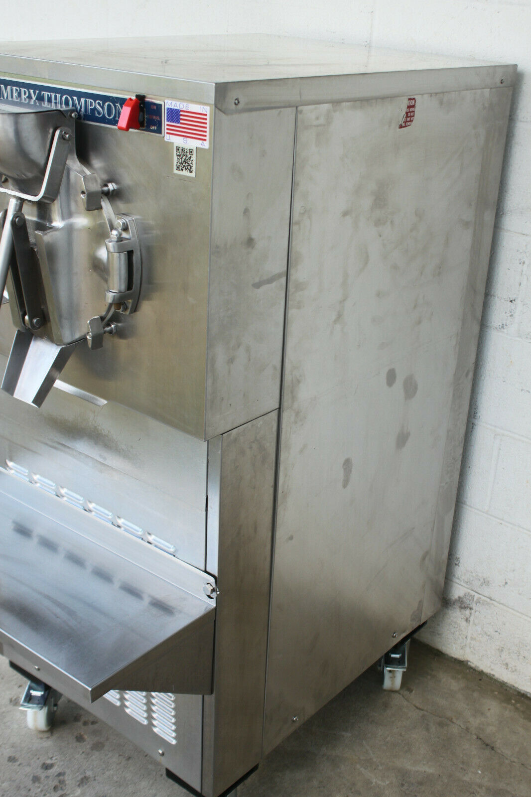 2015 Emery Thompson 24NWIOC 24QT Ice Cream Ice Batch Freezer Machine