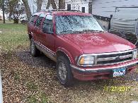 1997 chevy s10 blazer drivers door $30 | Auto Parts Sale | Boone, NC ...