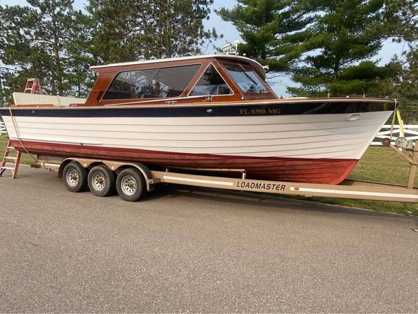 1970 Lyman Wood Boat $65,000