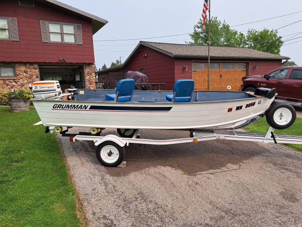 1986 Grumman 14 Boat $4,000
