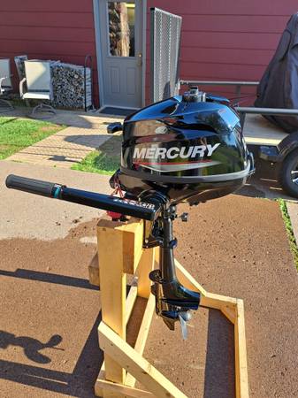 2021 Mercury 2.5hp Outboard Motor $800