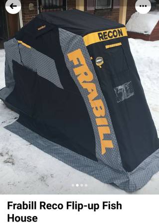 Photo Frabill one man portable ice house $200