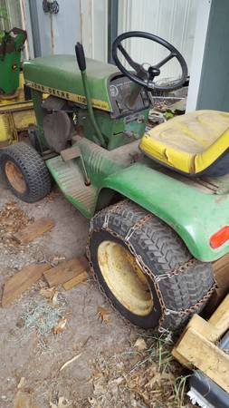 Photo John Deere 110 Garden Tractor $400