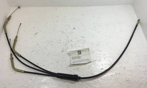 Photo SNOWMOBILE THROTTLE CABLE DUAL WOIL POLARIS INDY TRAIL INDY CLASSIC $15