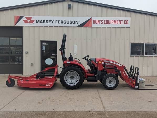 Massey Ferguson 1835E + Mower + Pallet Forks $415 | Garden Items For ...