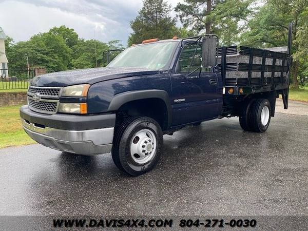 Photo 2005 Chevrolet Silverado 3500 Cab Chassis Flatbed With Large Lift Ga - $24,995 (Richmond)