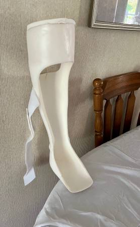 Photo Drop Foot AFO Brace Rothchilds custom Right foot $100