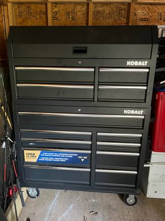 Photo Kobalt tool chest BIG $450
