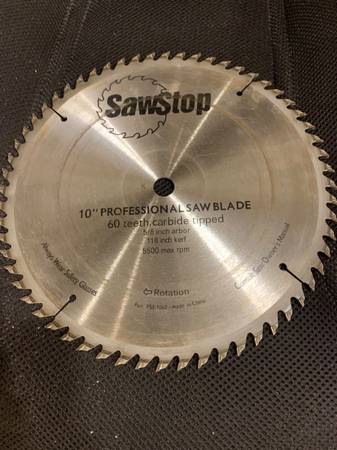 Photo SawStop 10 60T Professional Saw Blade $28
