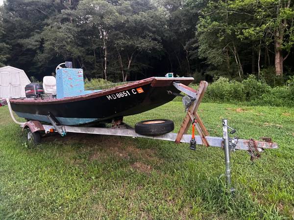 Photo home made skiff