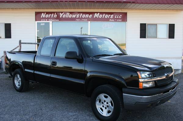 2003 Chevy 1500 4x4 extended cab four-door $6,999