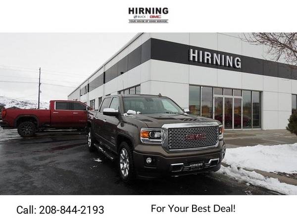 2015 GMC Sierra 1500 Denali pickup Brown 41,575 (CALL