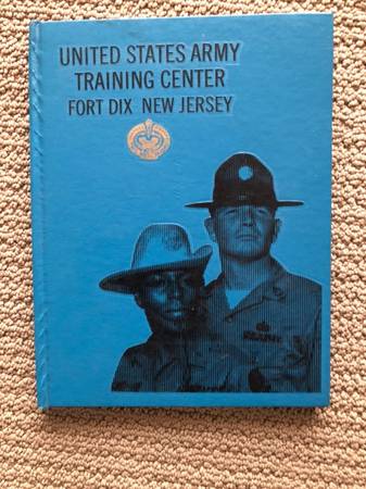 Photo 1979 Fort Dix New Jersey Army book. $5