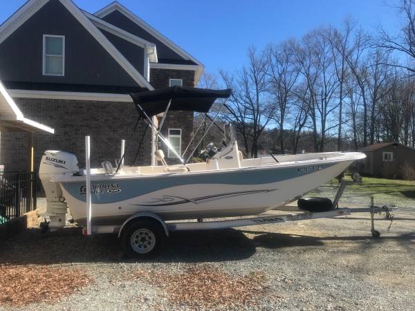 2015 Carolina Skiff 198 DLV With Only 88 Hours $28,500
