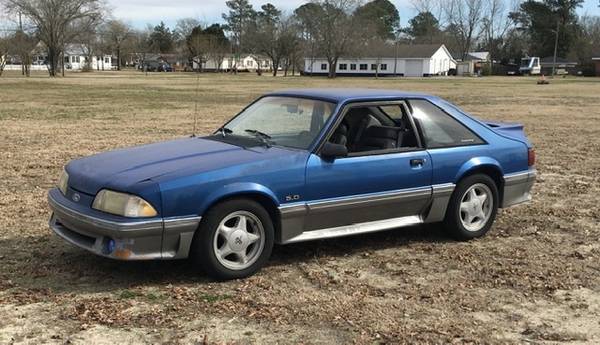 91 FOX BODY MUSTANG GT 5.0 - $3800 (New Bern) | Cars & Trucks For Sale ...