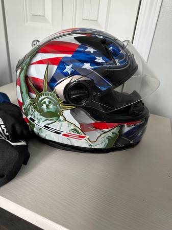 Photo LS-2 Motorcycle Helmet $75