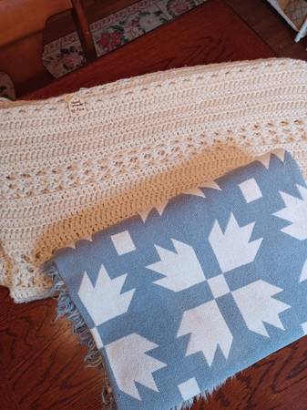 The Last One CrochetedBlanketAnd Another...To Sell Now... $40