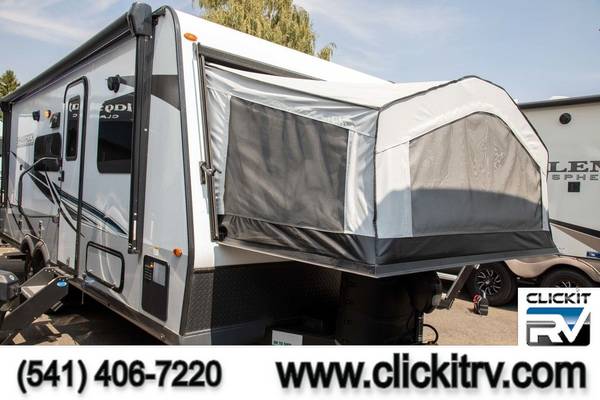 Photo 2022 Forest River Flagstaff Shamrock Expandable Hybrid 233S Electric Travel Trai $42,900