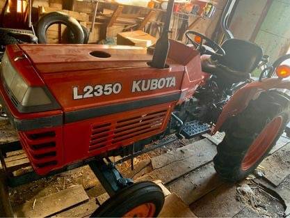 Photo Kubota tractor L2350 $6,300