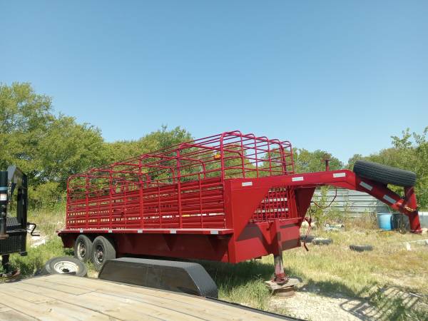 Photo 20 ft stock trailer $7,000