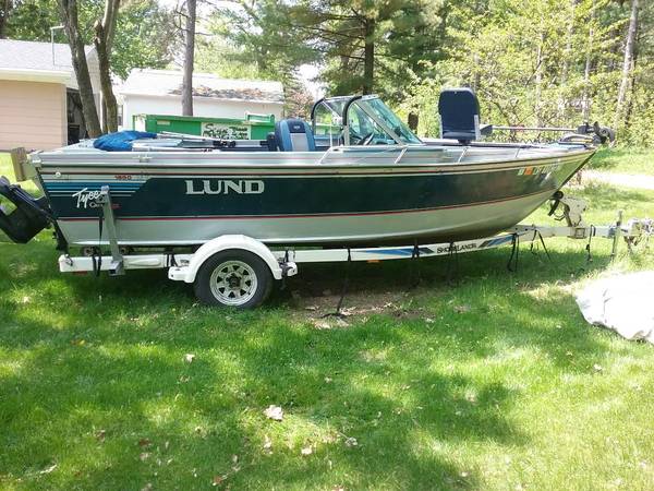 1990 Lund Tyee Boat $5,000