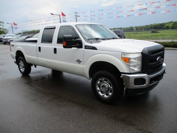Photo 2012 ford f350 f-350 diesel crew cab long box 4x4 clean out state - $25,995 (HWY 8 Forest Lake MN)