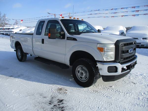 Photo 2014 ford f250 f-250 extended cab long box 4x4 6.2 clean 4wd - $14,995 (HWY 8 Forest Lake MN)