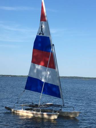 Aqua Cat 12.5 ft. catamaran SAILBOAT $1,200