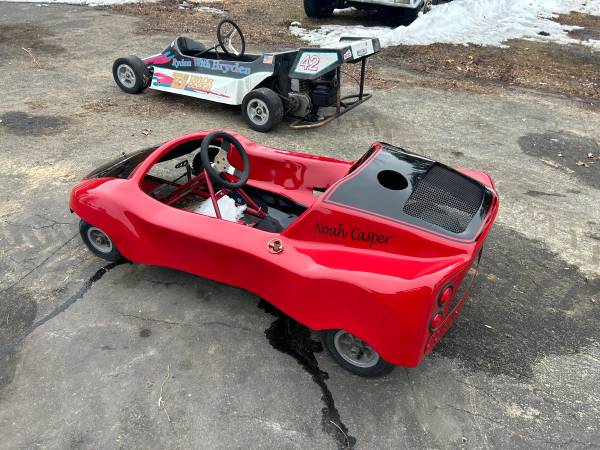 Photo Manco Dingo Go Kart with custom body 6.5hp $800
